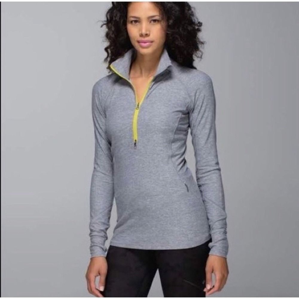 Lululemon Race Your Pace half zip Jacket. Womens. Sz 6